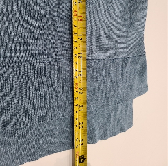 Eileen Fisher blue crewneck women's Sweater sz.XXS - Picture 8 of 10